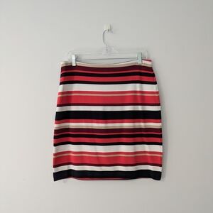 Ann Taylor Striped Skirt